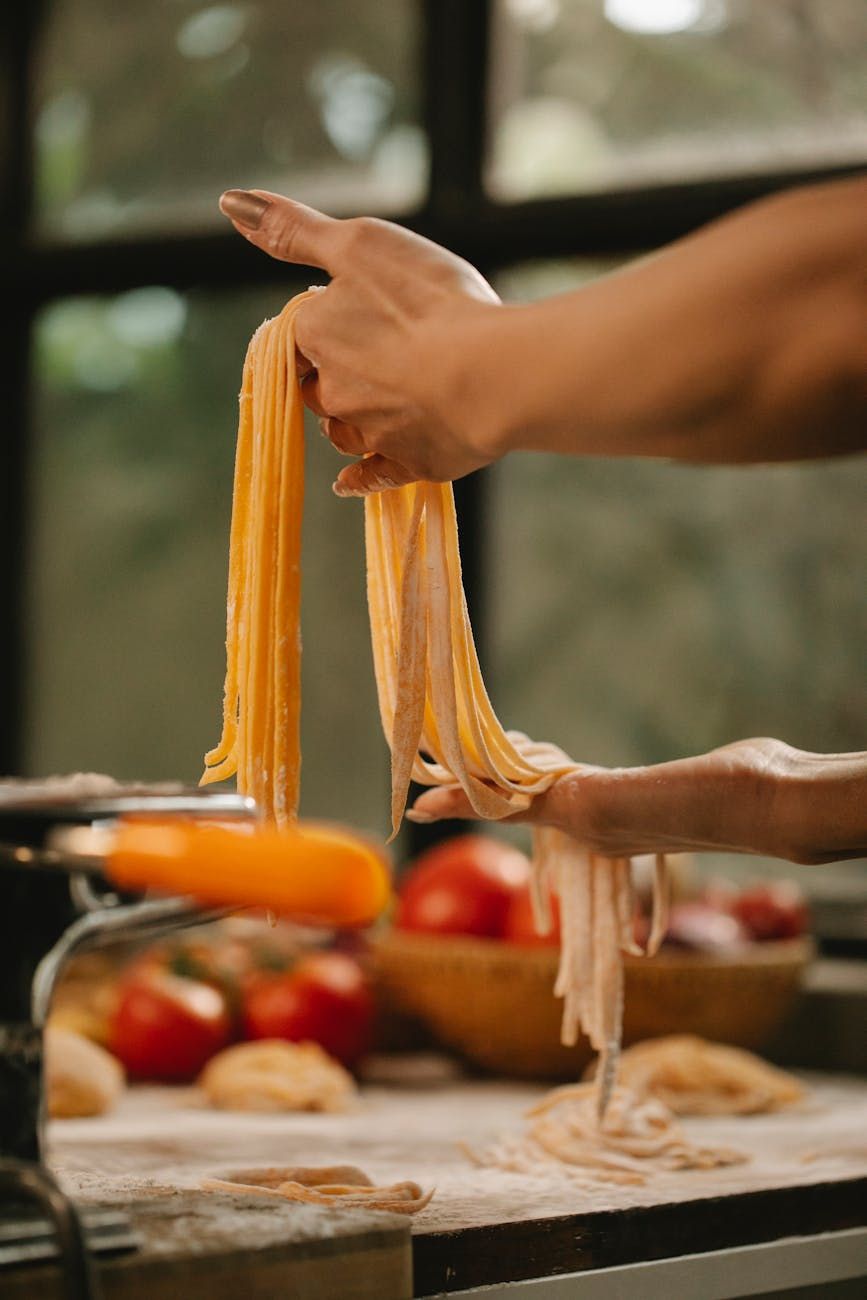 hausgemachte Pasta, italienische Küche, schnelle Rezepte, frische Pasta, Kochen zu Hause, 15-Minuten-Mahlzeiten, Kücheninspiration, italienische Aromen, einfaches Abendessen, mediterrane Speisen