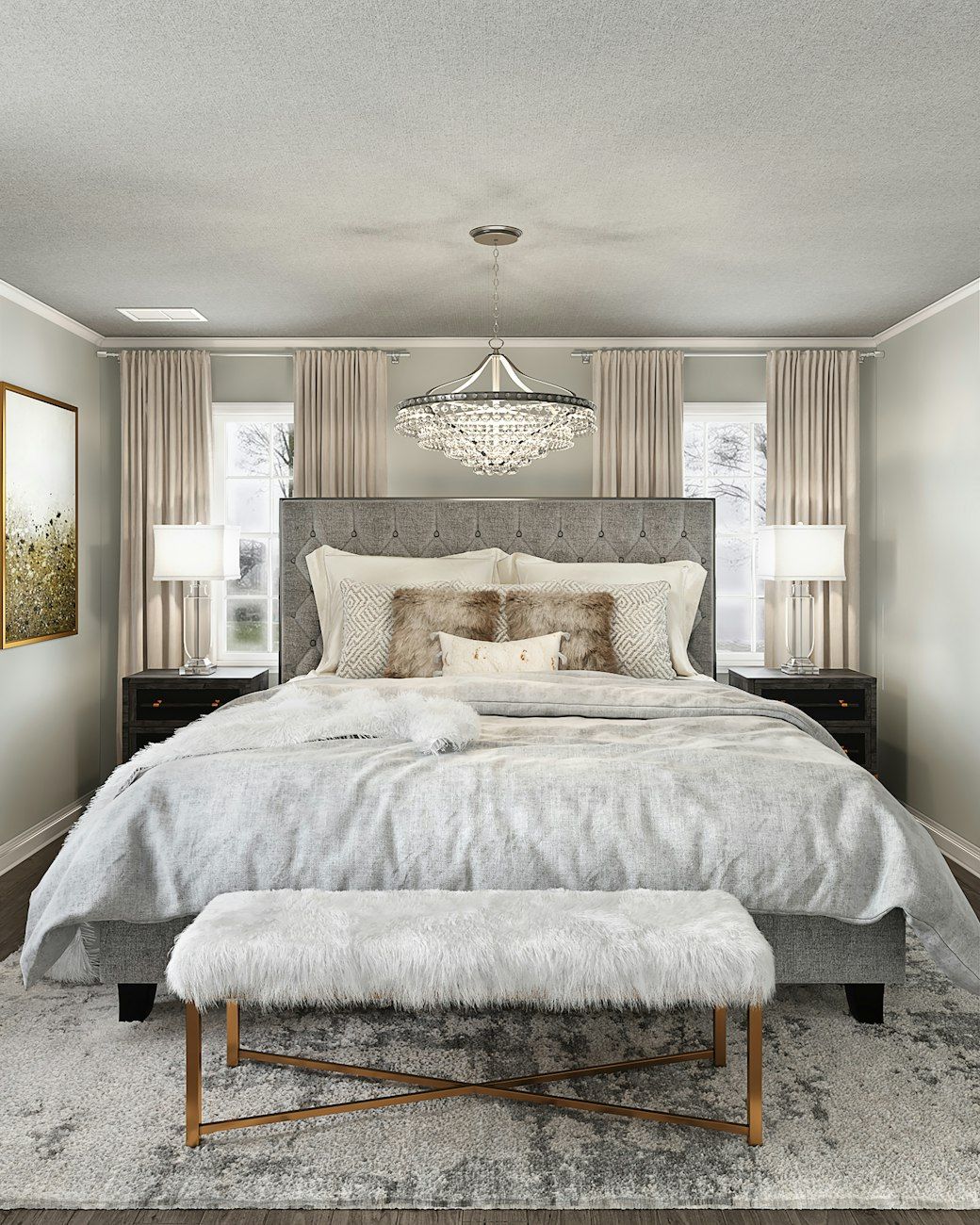 ideas de diseño de cama, pieza central del dormitorio, estilos modernos de cama, guía de tamaños de cama, marco de cama tapizado, marco de cama de madera, soluciones de almacenamiento para cama, tendencias en decoración de dormitorios, muebles funcionales para dormitorio, decoración elegante de dormitorio